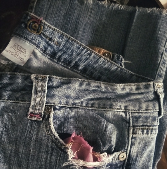 SOLD- Bundle- Rustic Jeans w/Tan Blazer - Picture 4 of 7